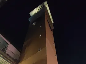 One Nimman landmark tower at night Chiang Mai